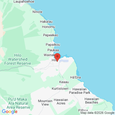 Map to  office in Hawaii Family Dental Centers