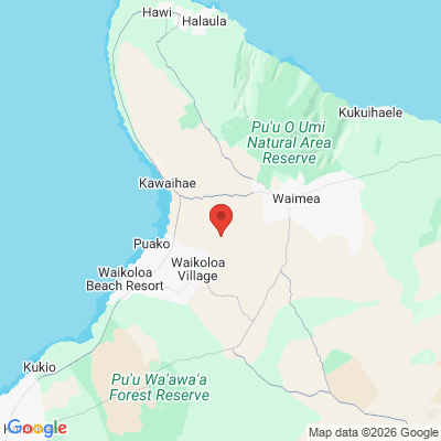 Map to  office in Kamuela, HI