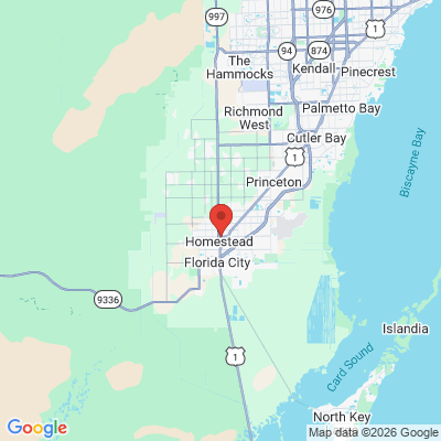 Map to  office in Homestead, FL