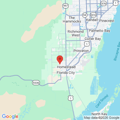 Map to  office in Homestead, FL