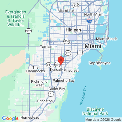 Map to  office in Miami, FL