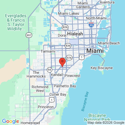 Map to  office in Miami, FL