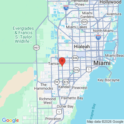 Map to  office in Miami, FL