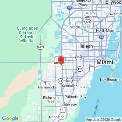 Map to  office in Miami, FL