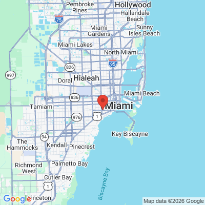 Map to  office in Miami, FL