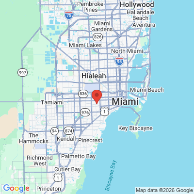 Map to  office in Miami, FL