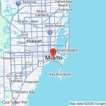 Map to My Dentist Miami office in Miami, FL