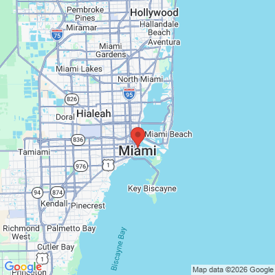 Map to  office in Miami, FL