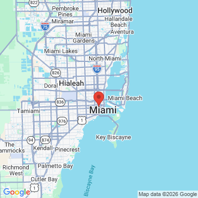 Map to  office in Miami, FL