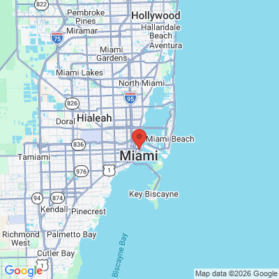 Map to  office in Miami, FL