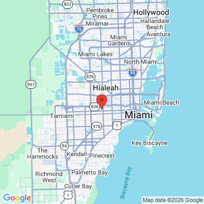 Map to  office in Miami, FL