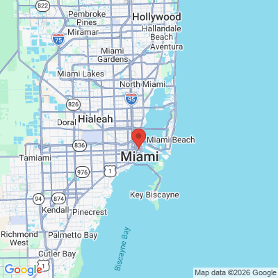 Map to  office in Miami, FL