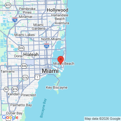 Map to  office in Miami Beach, FL