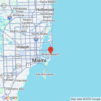 Map to  office in Miami Beach, FL