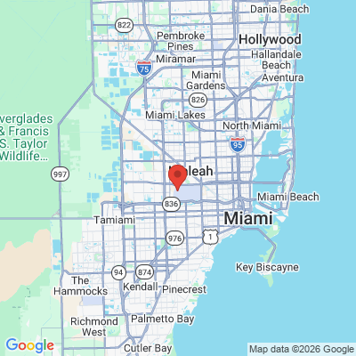 Map to  office in Doral, FL