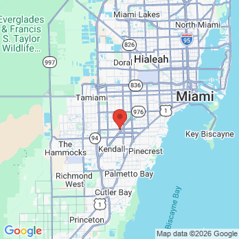 Map to Assure a Smile office in Miami, FL