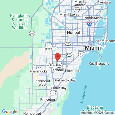 Map to  office in Miami, FL