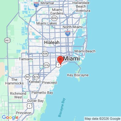 Map to  office in Miami, FL
