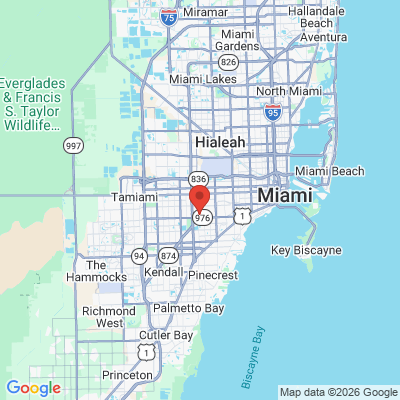 Map to  office in Miami, FL