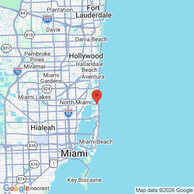 Map to  office in Miami, FL