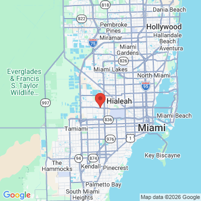 Map to  office in Doral, FL