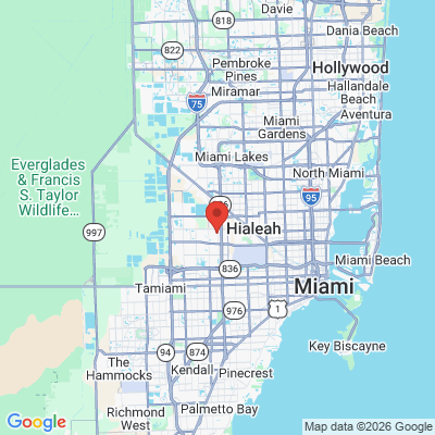 Map to  office in Doral, FL