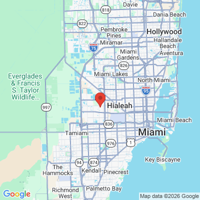 Map to  office in Doral, FL