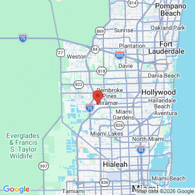 Map to  office in Miramar, FL