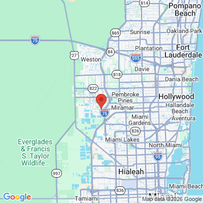 Map to  office in Miramar, FL