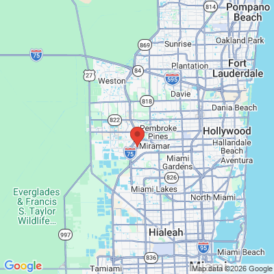 Map to  office in Miramar, FL