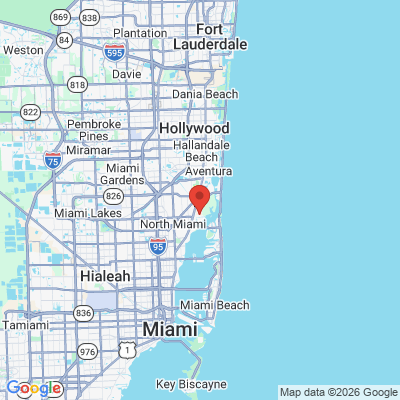 Map to  office in North Miami, FL