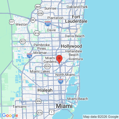 Map to  office in Miami, FL