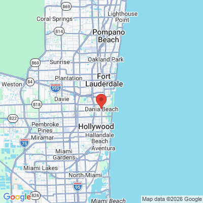 Map to  office in Dania, FL
