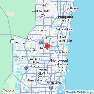 Map to  office in Davie, FL