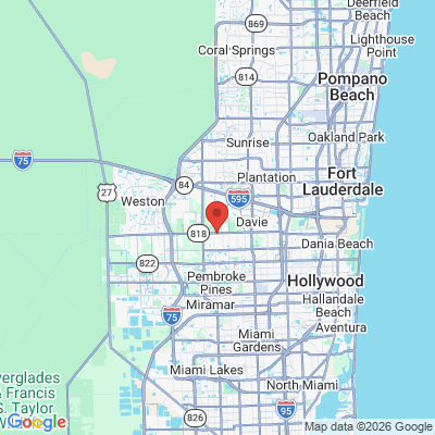 Map to  office in Davie, FL