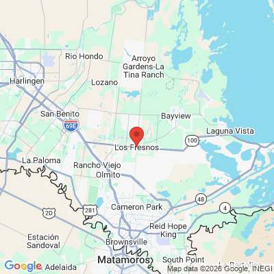 Map to  office in Los Fresnos, TX