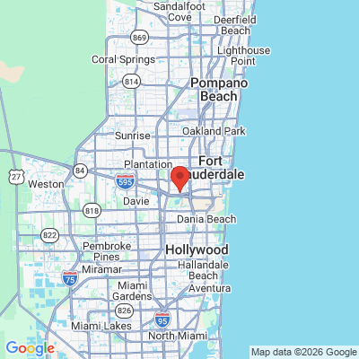 Map to  office in Fort Lauderdale, FL