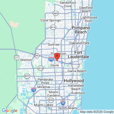 Map to  office in Plantation, FL