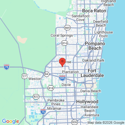 Map to  office in Dental Care Alliance