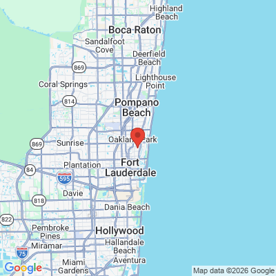 Map to  office in Fort Lauderdale, FL