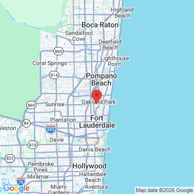 Map to  office in Oakland Park, FL