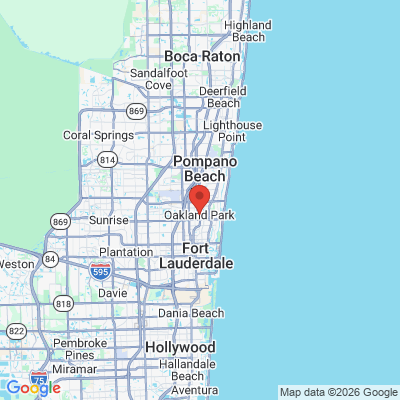 Map to  office in Oakland Park, FL