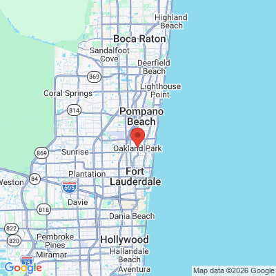Map to  office in Oakland Park, FL