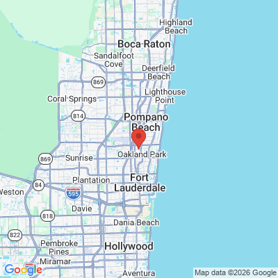 Map to  office in Oakland Park, FL