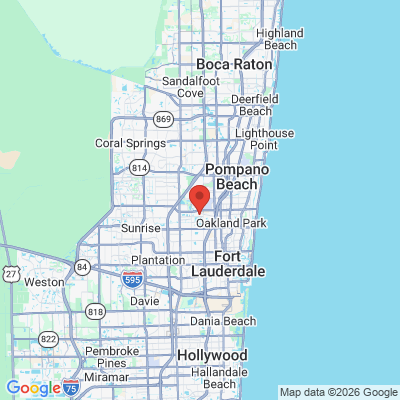Map to  office in Tamarac, FL