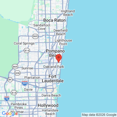 Map to  office in Fort Lauderdale, FL