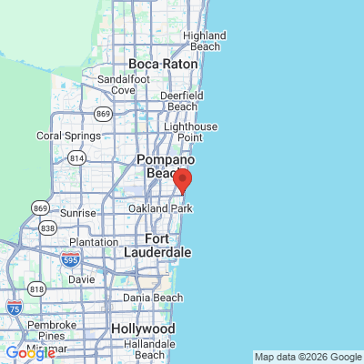 Map to  office in Lauderdale By The Sea, FL