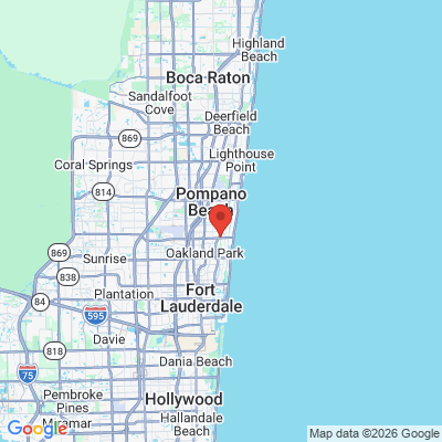 Map to  office in Fort Lauderdale, FL