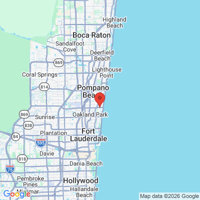Map to  office in Fort Lauderdale, FL