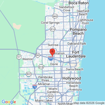 Map to  office in Plantation, FL